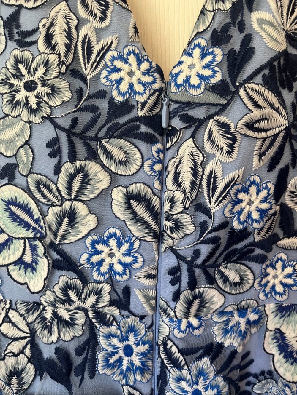 Dress the Population Blue Floral Dress XL - Picture 7 of 9